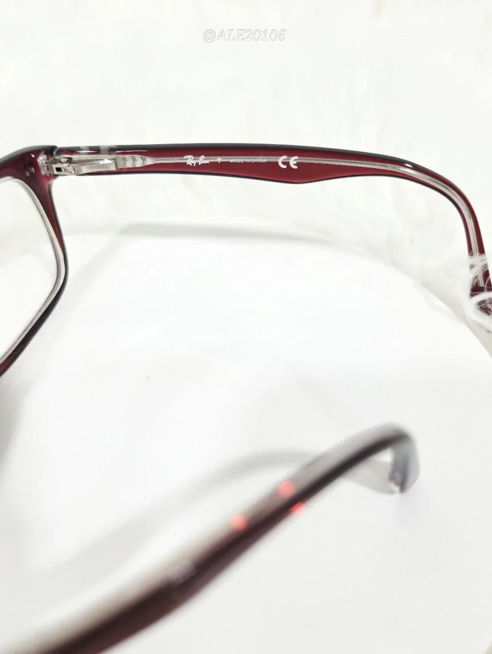 Ray-Ban RB5228 Burgundy Red Prescription Eyeglass Frames